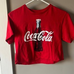Graphic cropped T-Shirt.
